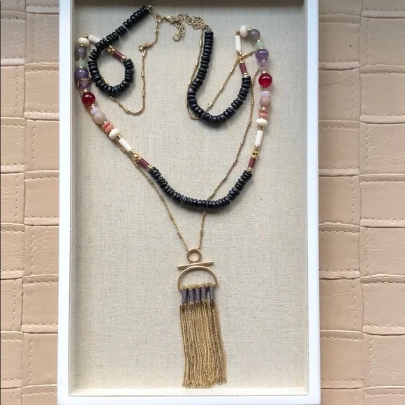 Stella & Dot Genevieve Tassel Necklace - Picture 2 of 8